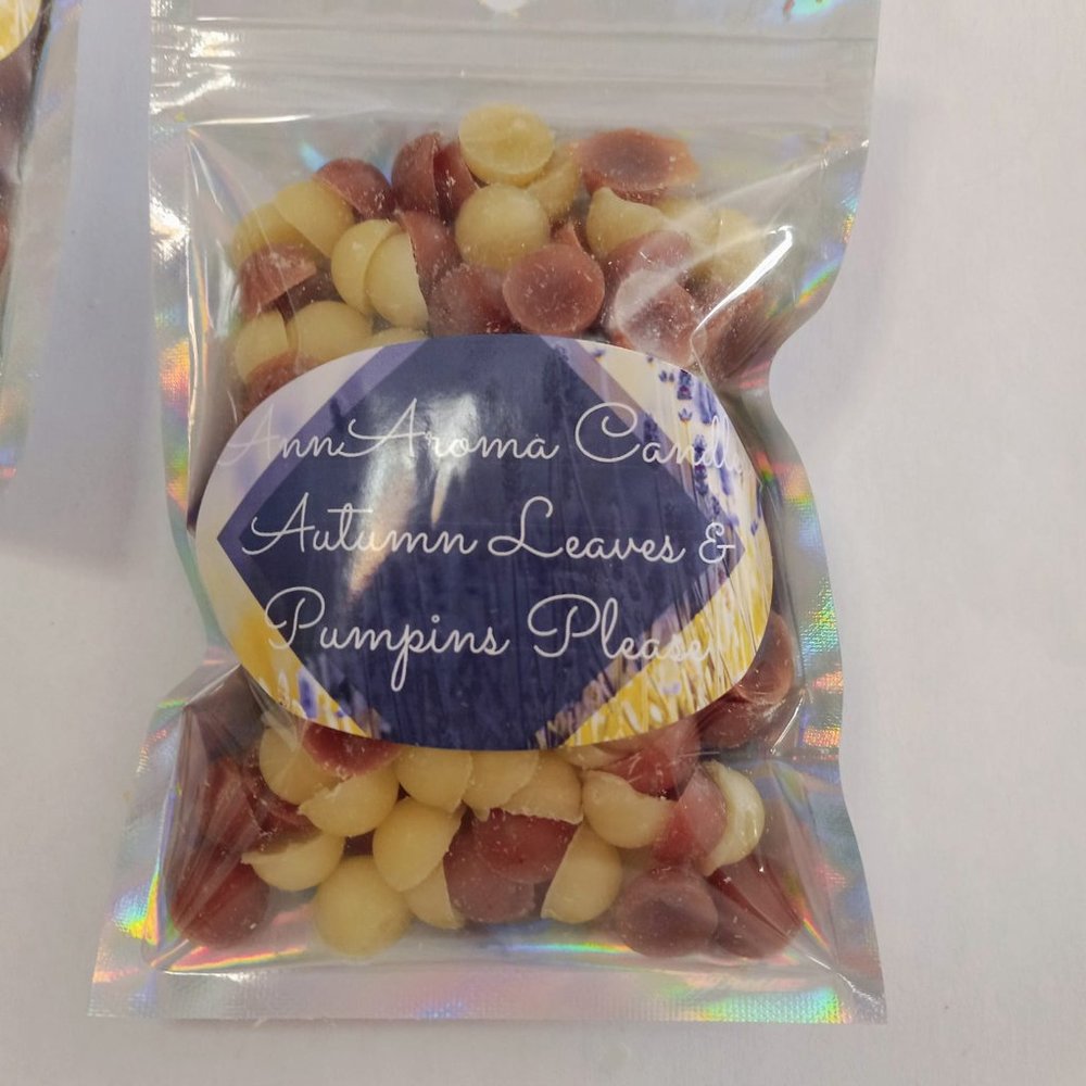 Wax Melt Dots Autumn Leaves & Pumpkins Please